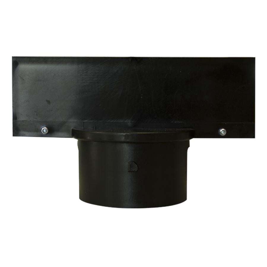Crowd Control Sign Adapter For 3" Plastic Barrier Stanchion – Black