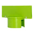Crowd Control Sign Adapter For 3" Plastic Barrier Stanchion – Safety Green