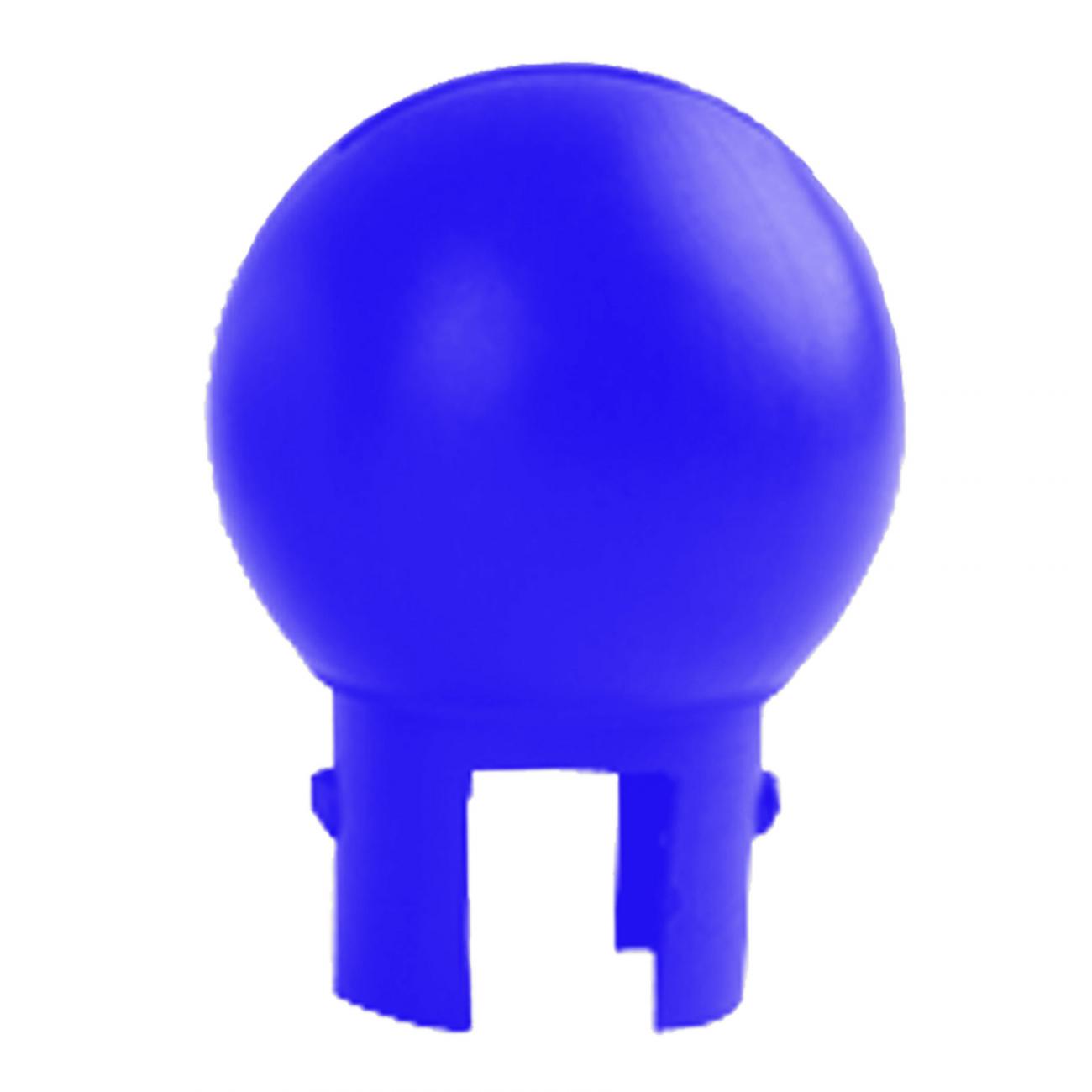 Crowd Control Replacement Ball Top for 2" Diameter For Plastic Barrier – Blue