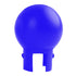 Crowd Control Replacement Ball Top for 2" Diameter For Plastic Barrier – Blue
