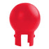 Crowd Control Replacement Ball Top for 2" Diameter For Plastic Barrier – Red