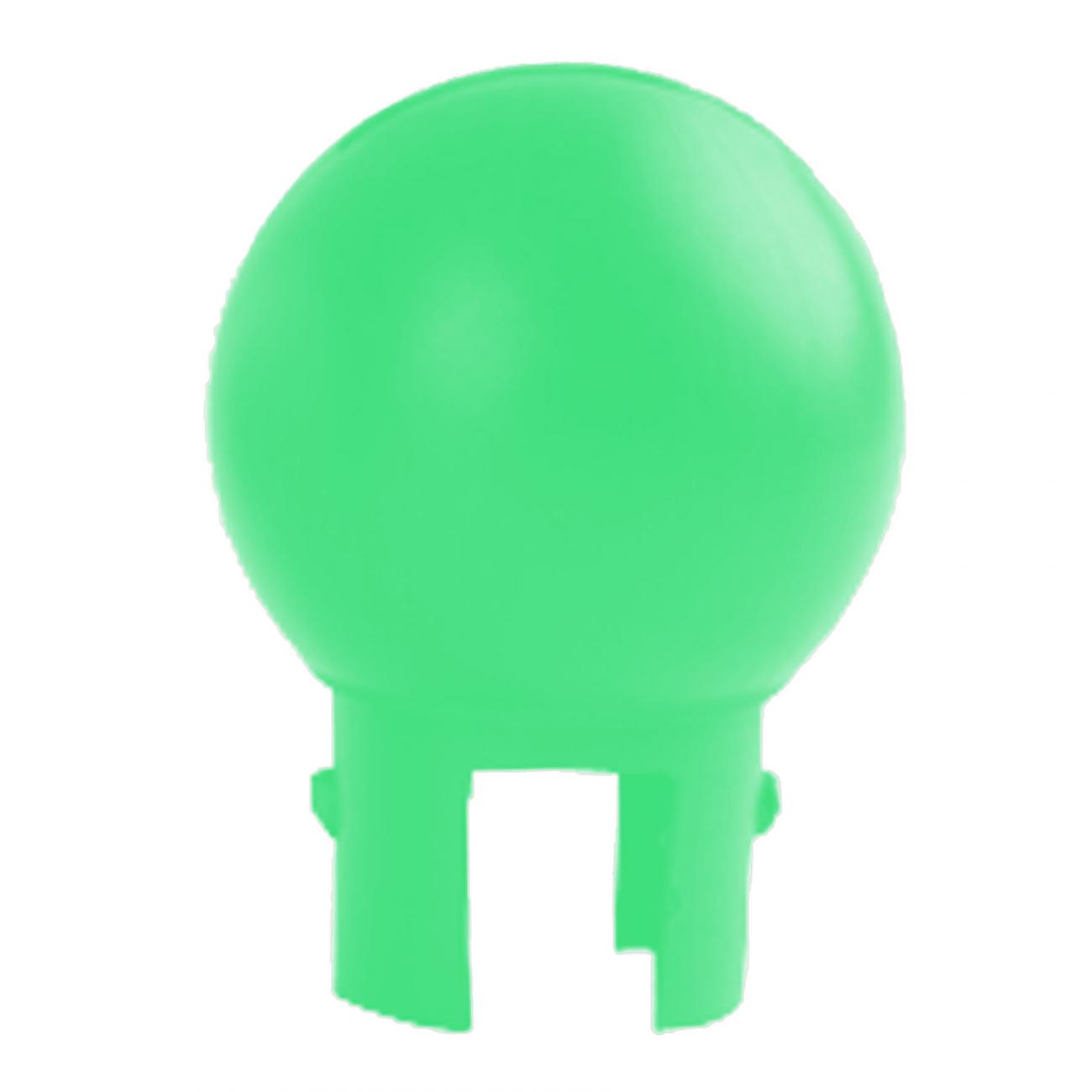Crowd Control Replacement Ball Top for 2" Diameter For Plastic Barrier – Safety Green