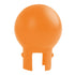 Crowd Control Replacement Ball Top for 2" Diameter For Plastic Barrier – Safety Orange