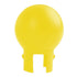 Crowd Control Replacement Ball Top for 2" Diameter For Plastic Barrier – Yellow