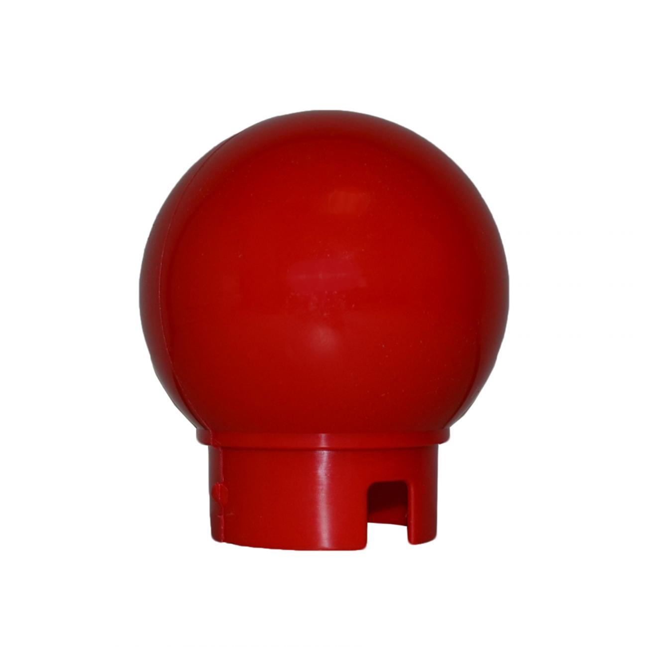 Crowd Control Replacement Ball Top for 3" Diameter – Red