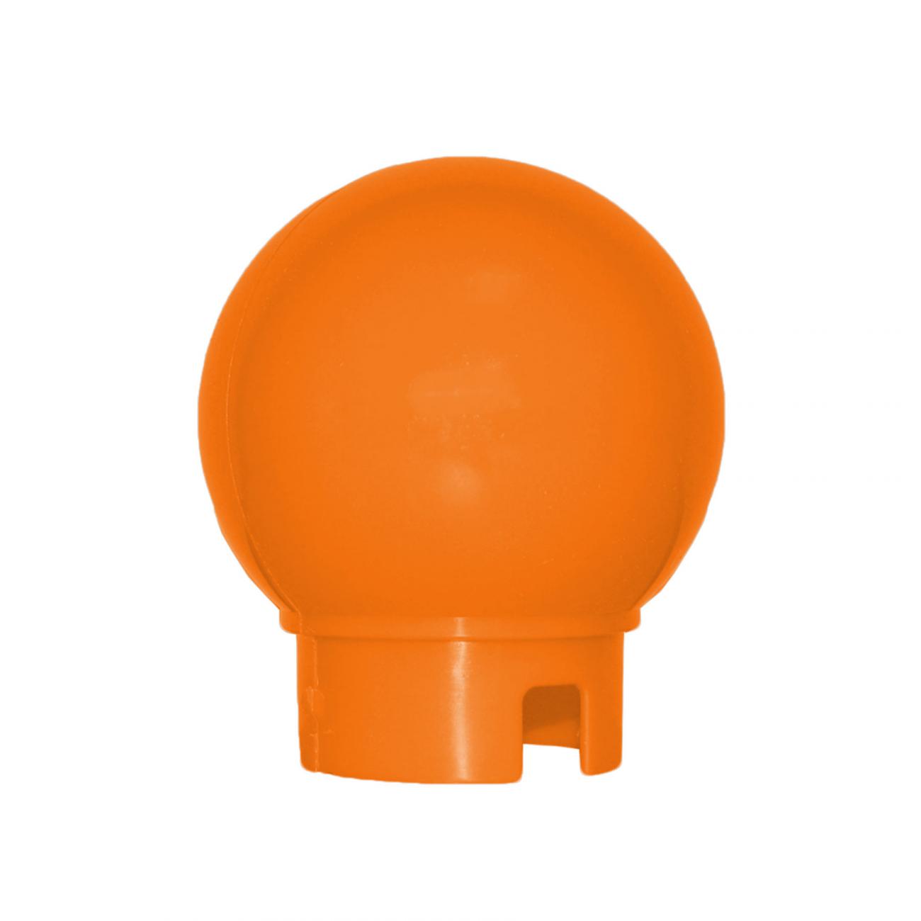 Crowd Control Replacement Ball Top for 3" Diameter – Safety Orange