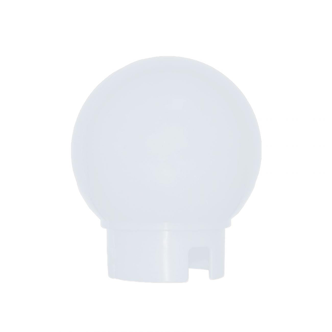 Crowd Control Replacement Ball Top for 3" Diameter – White