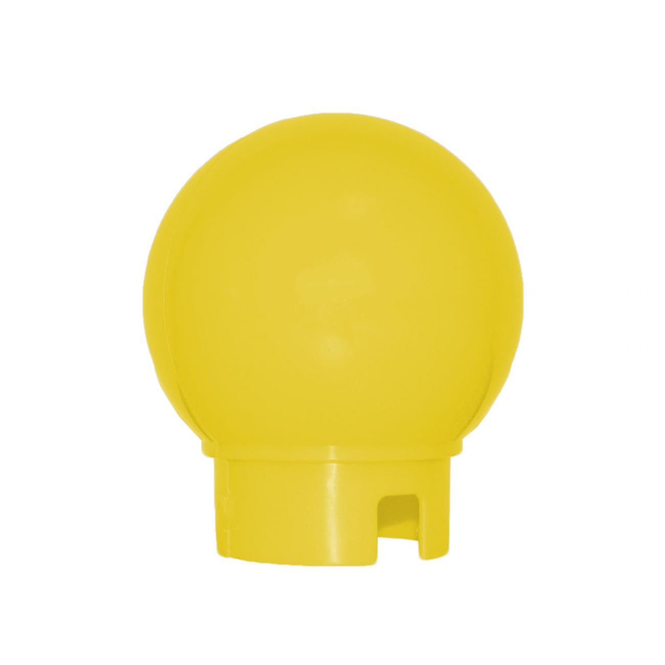 Crowd Control Replacement Ball Top for 3" Diameter – Yellow