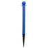 3" plastic ground pole, Blue