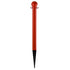 3" plastic ground pole, Red