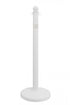 2.5" White safety label stanchion, HANDICAP in white