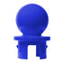 Crowd Control Replacement Ball top for 2.5" Diameter For Plastic Barri – Blue