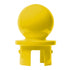 Crowd Control Replacement Ball top for 2.5" Diameter For Plastic Barri – Yellow