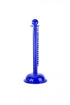 Crowd Control 3" Diameter Heavy Duty Plastic Barrier Stanchion – Blue