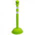 3" Diameter Reflective Striped Stanchion / 41" Height – Safety Green