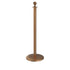 Elegance Ball Top Profile Base Stanchion - Satin Brass