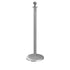 Elegance Ball Top Profile Base Stanchion - Satin Stainless