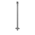 Elegance Crown Top Removable Base Stanchion - Polished Stainless