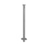 Elegance Flat Top Removable Base Stanchion - Polished Stainless