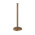 Flat Top Sloped Base RopeMaster Stanchion - Polished Brass