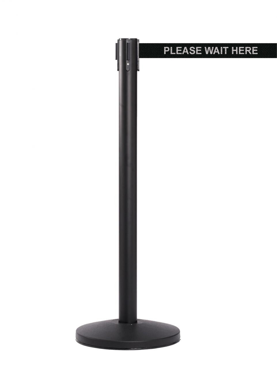 QueueMaster 550 – Black / Black PLEASE WAIT HERE