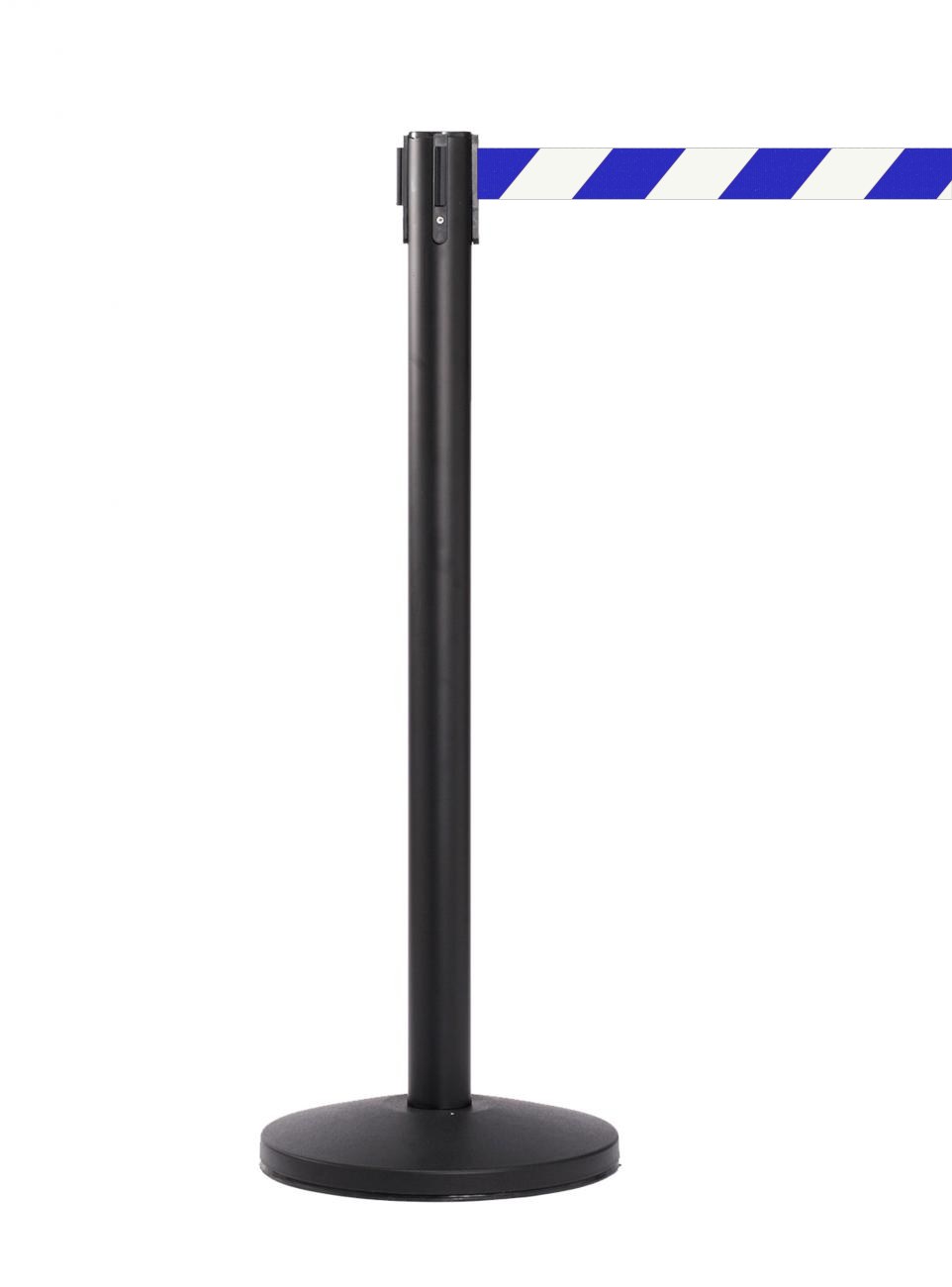QueueMaster 550 – Black / Blue/White Diagonal