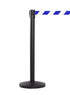 QueueMaster 550 – Black / Blue/White Diagonal