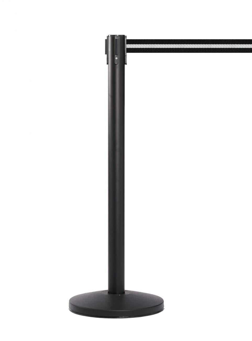 QueueMaster 550 – Black / Black/White Stripe