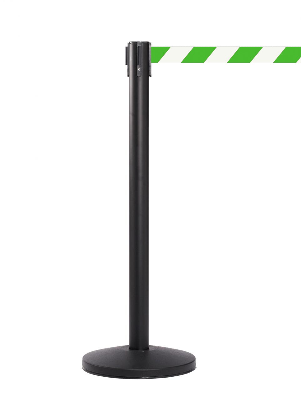 QueueMaster 550 – Black / Green/White Diagonal