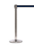 QueueMaster 550 – Polished Stainless / Black/Blue Stripe