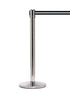 QueueMaster 550 – Polished Stainless / Black/White Stripe