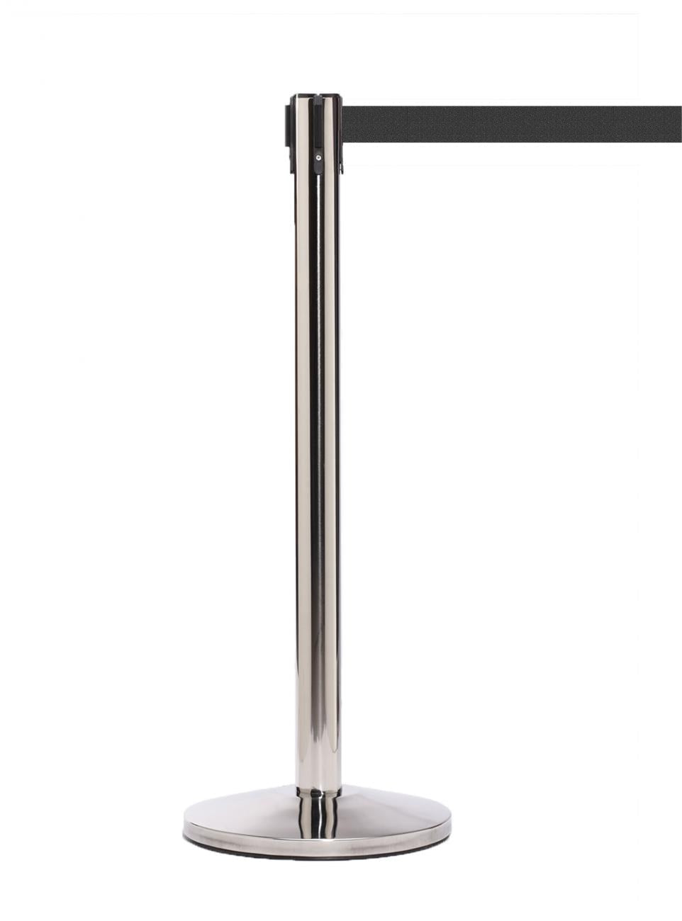 QueueMaster 550 – Polished Stainless / Dark Grey