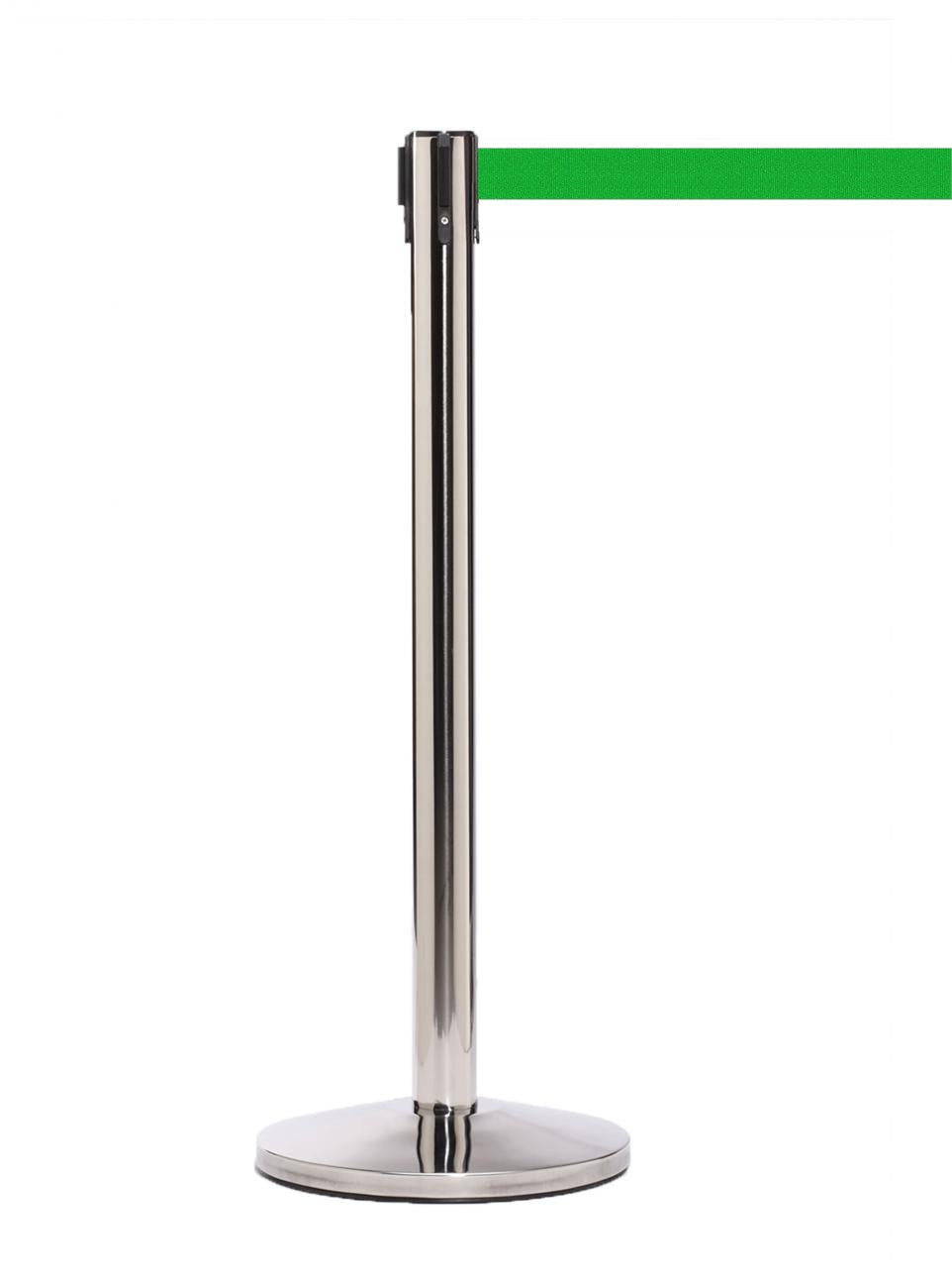 QueueMaster 550 – Polished Stainless / Green