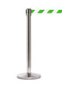 QueueMaster 550 – Polished Stainless / Green/White Diagonal