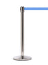 QueueMaster 550 – Polished Stainless / Light Blue