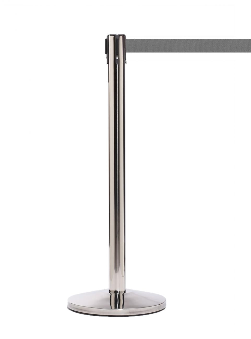 QueueMaster 550 – Polished Stainless / Light Grey