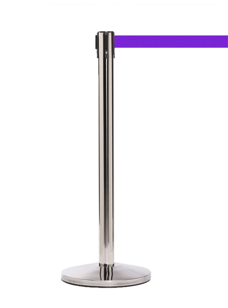 QueueMaster 550 – Polished Stainless / Purple