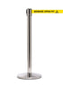QueueMaster 550 – Polished Stainless / Yellow BEWARE OPEN PIT