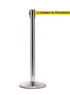 QueueMaster 550 – Polished Stainless / Yellow CLEANING IN PROGRESS
