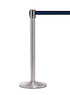 QueueMaster 550 – Satin Stainless / Black/Blue Stripe