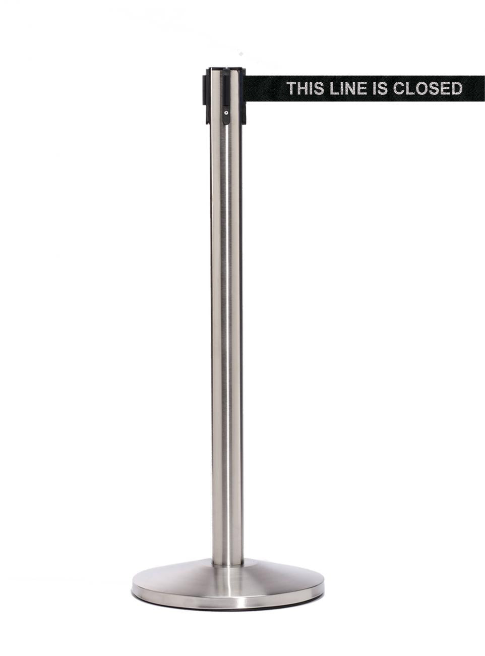 QueueMaster 550 – Satin Stainless / Black THIS LINE IS CLOSED