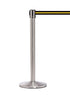 QueueMaster 550 – Satin Stainless / Black/Yellow Stripe