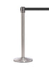 QueueMaster 550 – Satin Stainless / Dark Grey