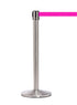 QueueMaster 550 – Satin Stainless / Fluorescent Pink