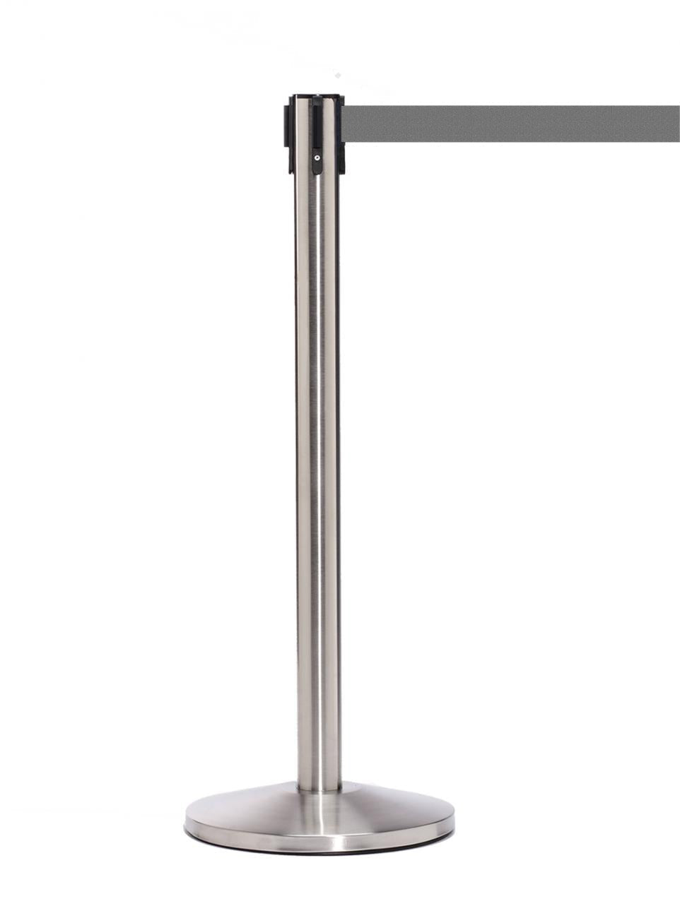 QueueMaster 550 – Satin Stainless / Light Grey