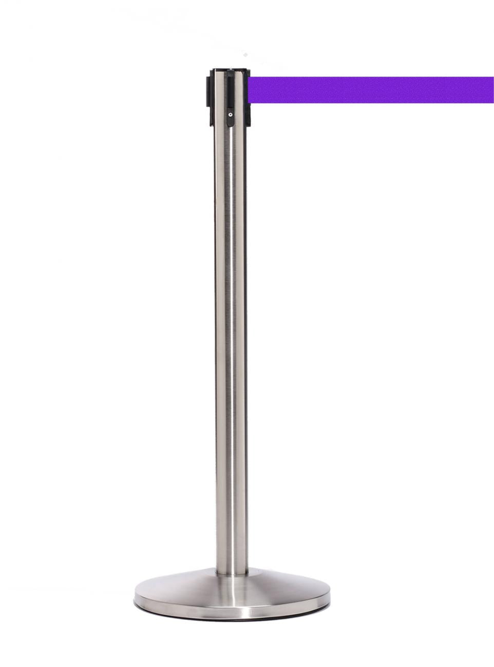 QueueMaster 550 – Satin Stainless / Purple