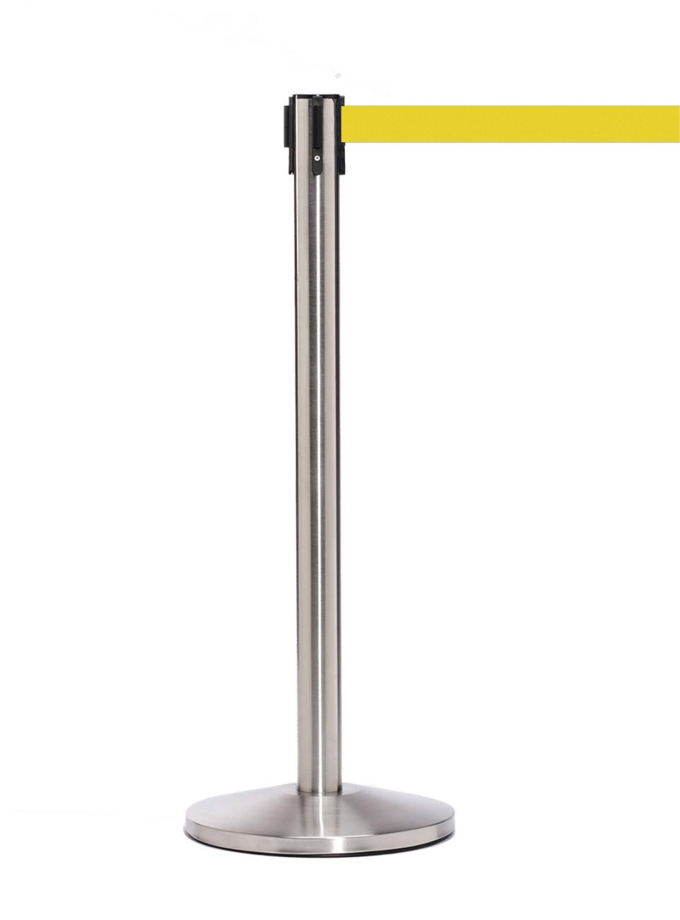 QueueMaster 550 – Satin Stainless / Yellow