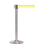 QueueMaster 550 – Satin Stainless / Yellow/Reflective Stripe