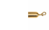 Crowd Control Barrier Stanchions 1.5" Rope Snap End – Satin Brass