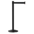 Retracta-Belt® 300 Series Black Aluminum Crowd Control Stanchion